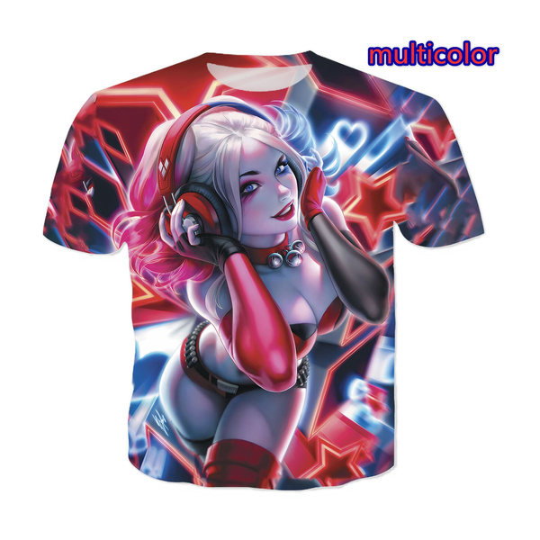harley quinn t shirt print