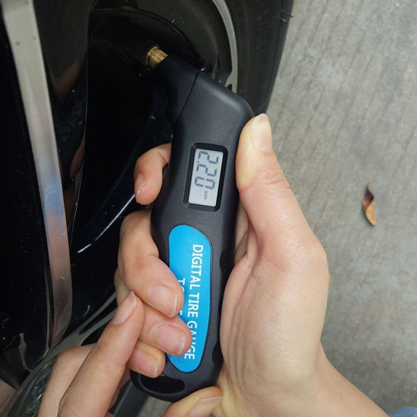 Digital Car Tire Tyre Air Pressure Gauge Meter LCD Display Manometer ...