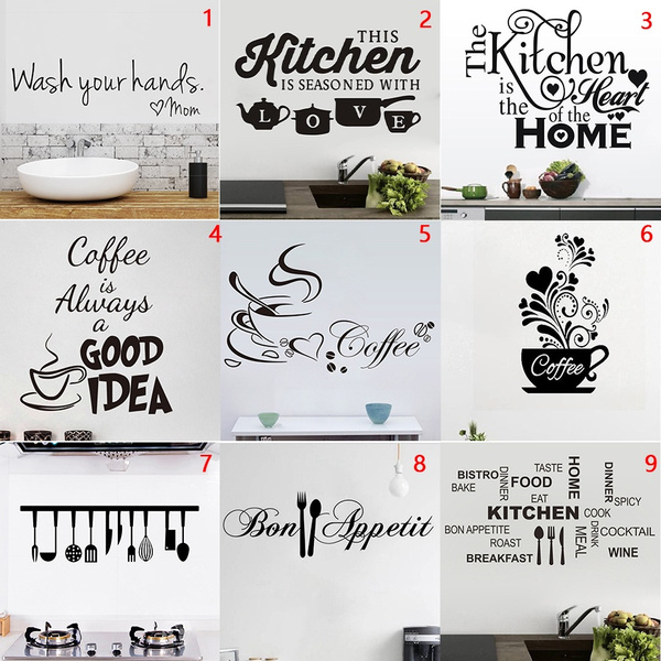 Kitchen wall clearance stickers