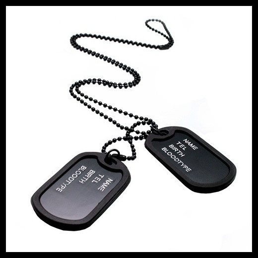 military necklace chain