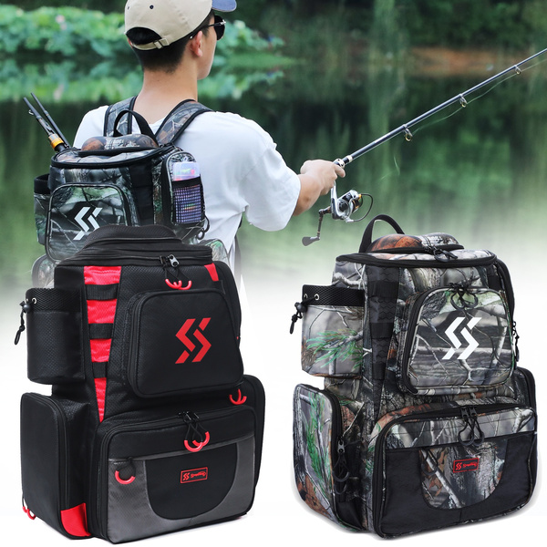 Foldable fishing tackle bag Fishing Supplies Outdoor Camping/Fishing Tools V5N2 