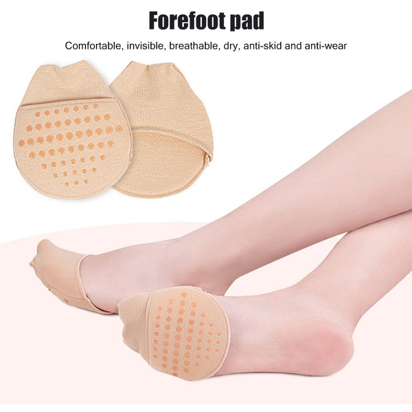 1Pair Breathable Women s Anti-pain No Show Socks Half Socks Toe Cover ...