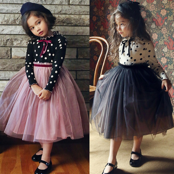 Winter Dresses for Girls Tea Party