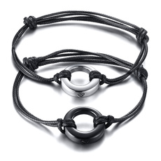 Steel, Charm Bracelet, memorialbracelet, keepsakejewelry