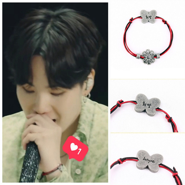 bts butterfly bracelet