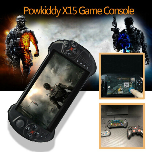 Powkiddy X15 Android Video Handheld Game Console Wifi 5.5'' touch