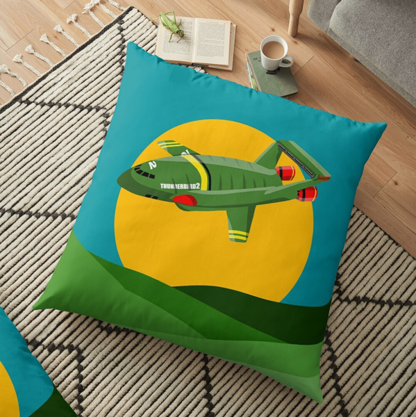 Thunderbird 2 Thunderbirds Print Pillow Cover Sofa Cushion Cover