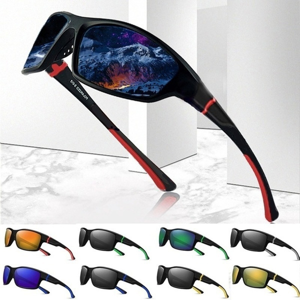 New Polarized Fishing Sunglasses Men's Driving Shades Male Sun
