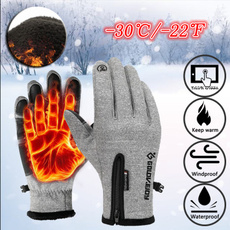 -30 Degree Winter Warm Windproof Waterproof Gloves Touch Screen Sports Gloves Ski Riding Gloves