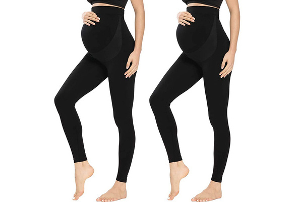 Women's Maternity Leggings Over The Belly Pregnancy Active Workout