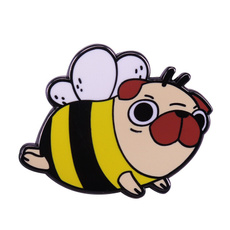 cute, Flying, Pins, Backpacks