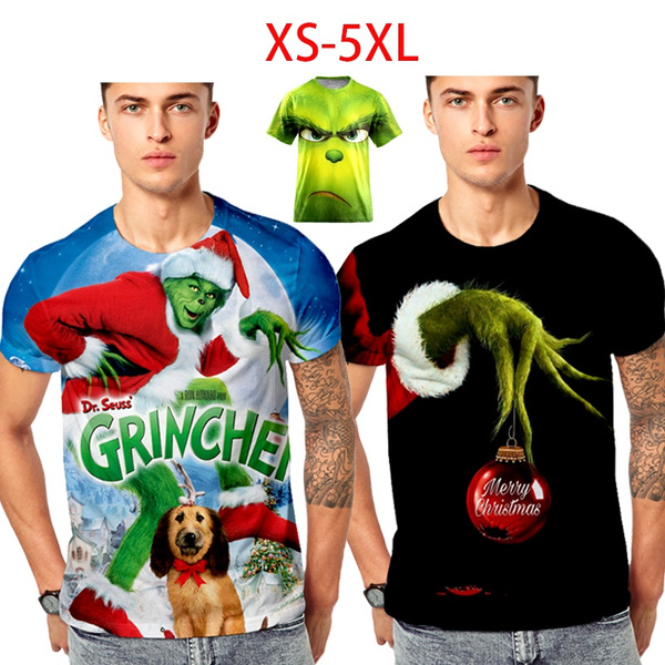 Grinch t cheap shirt mens