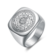 solomonring, Steel, Stainless Steel, Magic