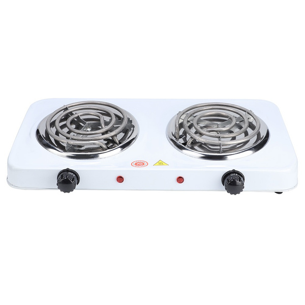 Electric Double Hot Plate Countertop Buffet Stove Heating Plate Outdoor  Stove 220V EU wec