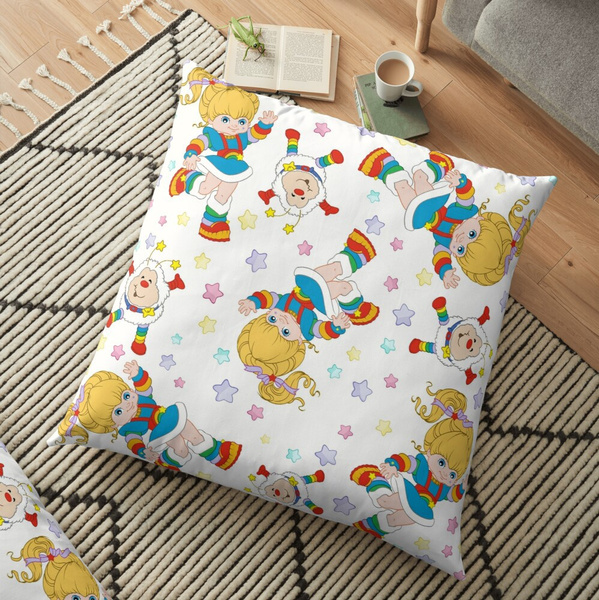 rainbow brite pillow case