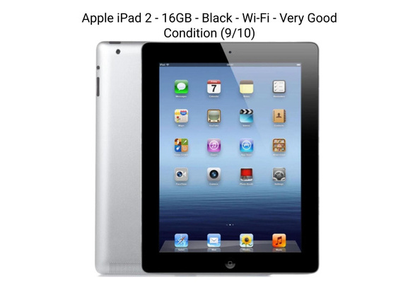 Apple iPad 2 - 16GB - Wi-Fi - 9.7in - Black - Tablet/E-Reader | Wish