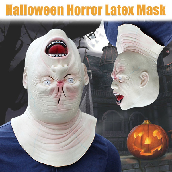 Novelty Scary Halloween Scary Latex Full Head Pumpkin Mask