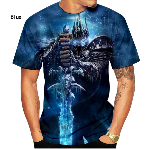 World Of Warcraft Camiseta De Manga Corta Unisex Con Impresi World Of Warcraft Camiseta De Manga Corta Unisex Con Impresi