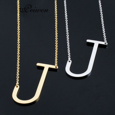 Fashion, Jewelry, namenecklace, letternecklace