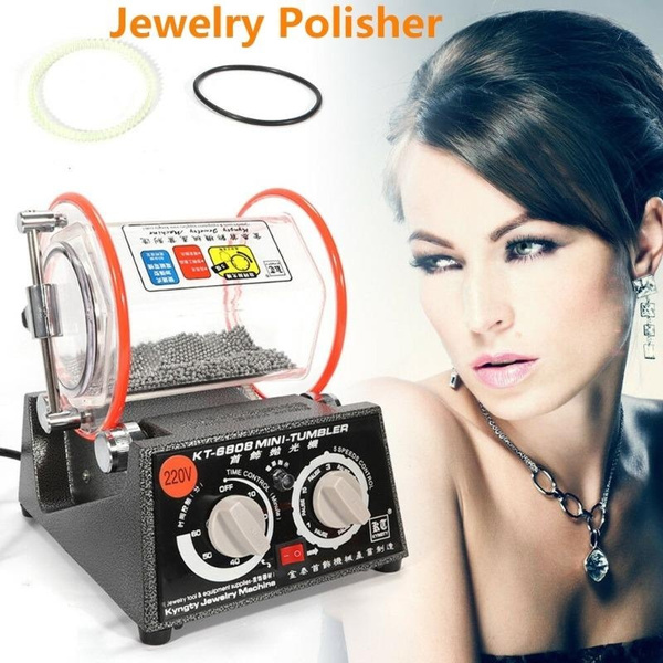 Rotary Tumbler Jewelry Polisher Polishing Machine Jewelry Beads