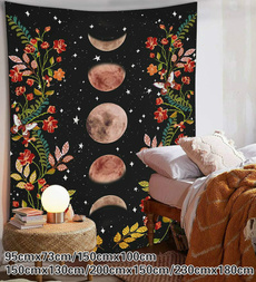 decoration, blanketstapestry, floralprinetd, art