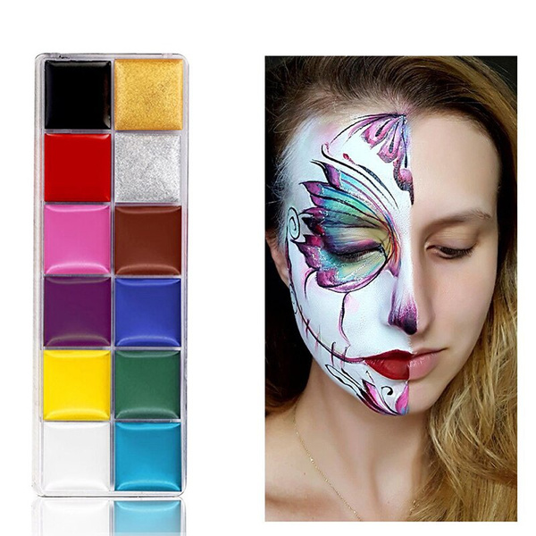 Body Paint Halloween Party Face Painting Kit Face Makeup Body