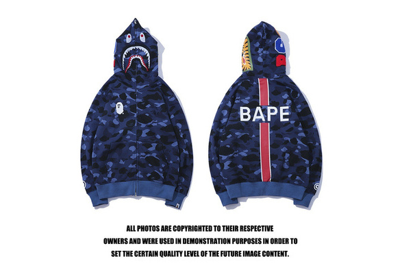 A bathing ape hot sale in lukewarm water hoodie