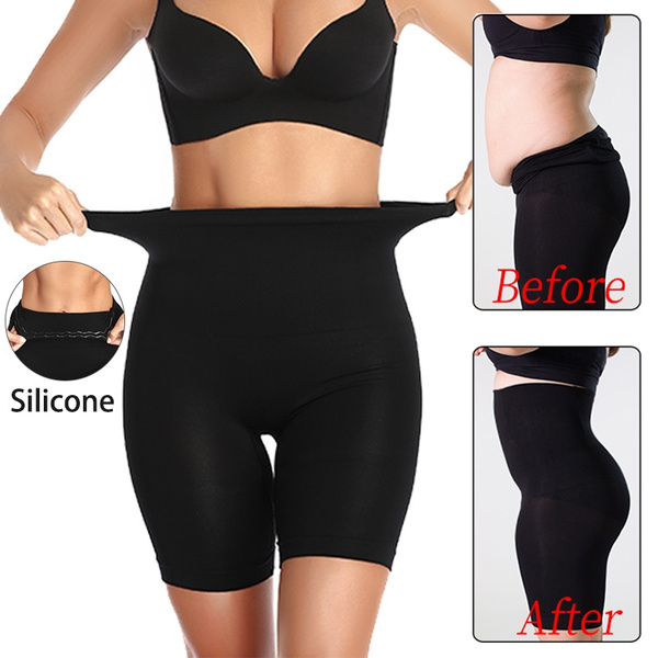 Waist Slimmer Curve Shaper High Waist Tummy Control Panties With Silicone  Body Shaper Women Thigh Shaper Corset Plus Size S-5XL