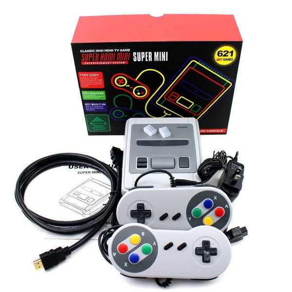 Classic Mini Game Console Childhood Game Consoles Built-in 620 Game 8-Bit  Console 