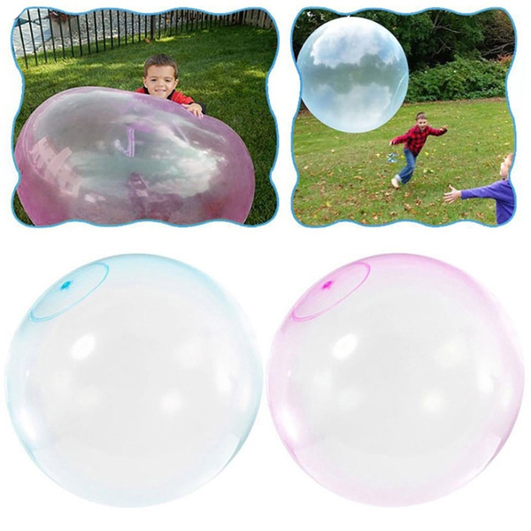 the amazing giant bubble ball