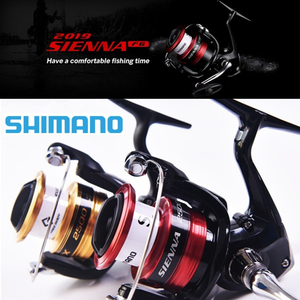 SHIMANO SIENNA/FX Spinning Fishing Reel Seawater/Freshwater  1000FG/2500FG/4000FG Aluminum Spool Spinning Reel Carretilha De Pesca