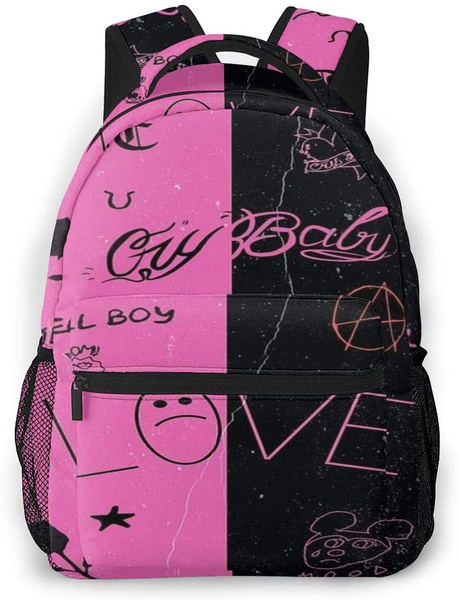 Backpack Lil Peep Laptop Backpack Fashion Theme School Backpack 