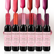 pink, wineredshapelipglos, tint, Lipstick