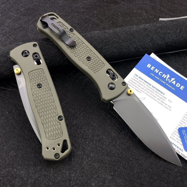  Benchmade - Bugout 535 EDC Knife with Ranger Green