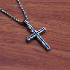 Antique, Goth, Cross necklace, Cross Pendant