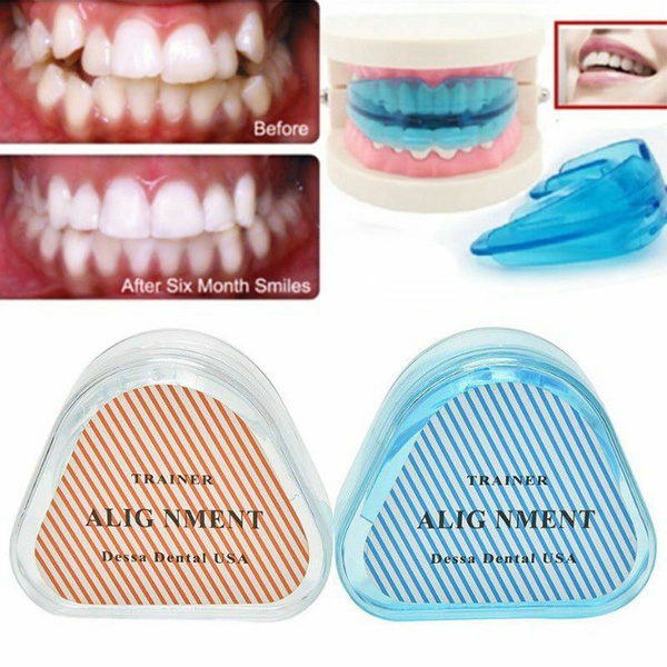 Fashion New 2 Box Soft Hard Silicone Dental Orthodontic Teeth Corrector Braces Retainer Wish