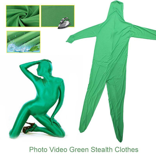 BGNing Stretchy Skin Suit With Green Backdrop With Stand And Video Chroma  Key Tight, Comfortable, And Invisible From Colddew, $19.62