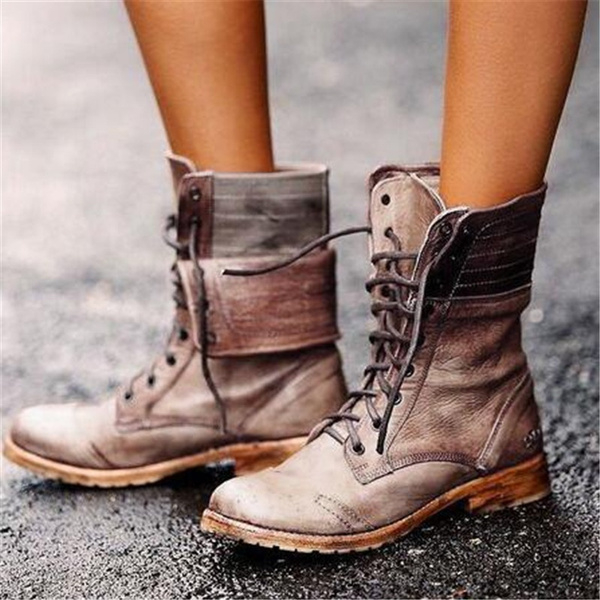 Plus size clearance lace up boots