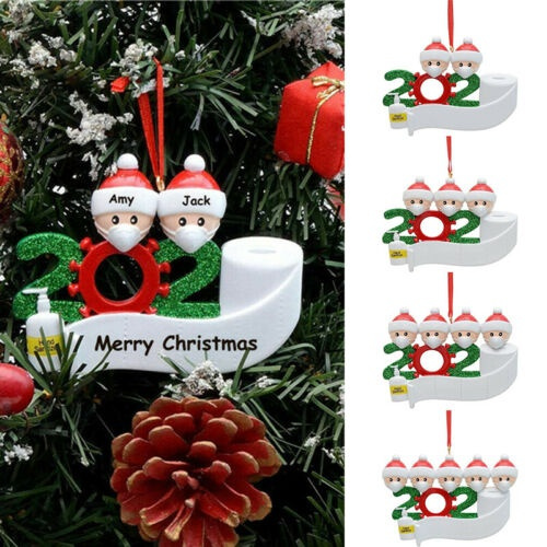 2020 Christmas Family Santa Home Party Hanging Ornaments Gifts 