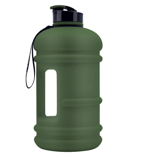 Dishwasher Usable Large 2.2L Water Jug Big Reusable Sports Water Bottle 75oz Half Gallon Hydro Container Canteen Without BPA Leak-Proof for Gym Fitness Athletic 