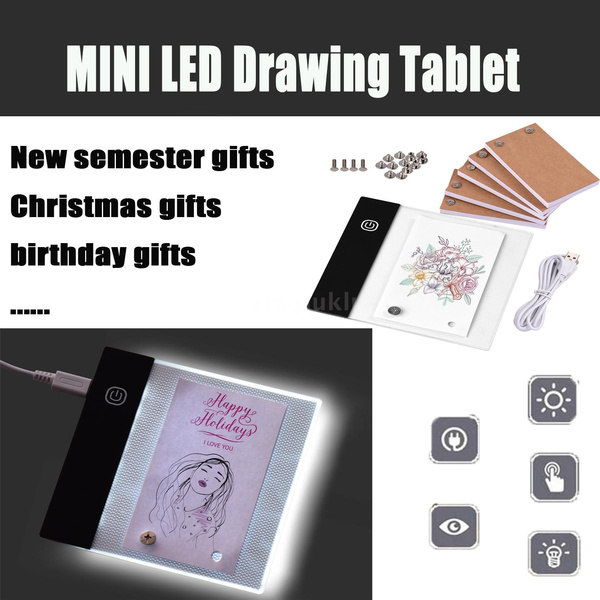 Flip Book Kit with Mini Light Pad LED Lightbox Tablet Design with Hole 300  Sheets Flipbook Paper Binding Screws for Drawing Tracing Animation  Sketching Cartoon Creation