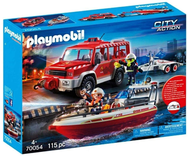 Playmobil truck cheap and boat