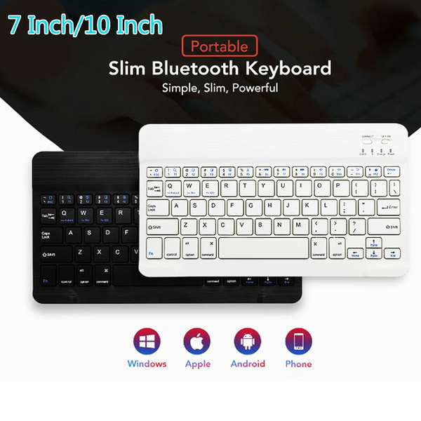 Wireless Keyboard Bluetooth Mini Keyboard for Tablet Laptop Phone ...