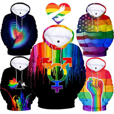 3D hoodies, Fashion, lgbtpride, hoodies for women