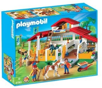 playmobil stable set