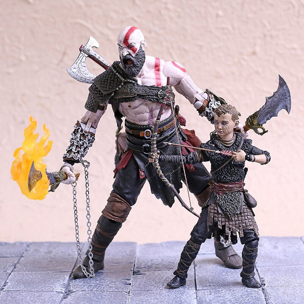 neca god of war kratos and atreus