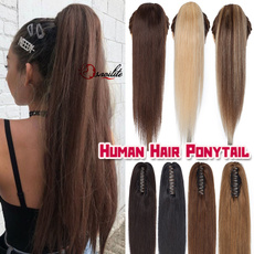 ponytailextension, humanhairponytail, Remy Hair, 100% human hair