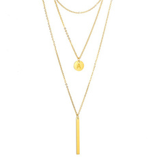 Jewelry, Simple, necklace for women, letternecklace