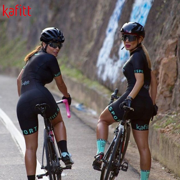 Kafitt Triathlon One Piece Women S Cycling Suit Customized Clothing Cycling Jersey Cycling Suit Short Sleeve Road Bike Suit Wish