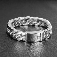 Charm Bracelet, Steel, Fashion, Jewelry